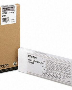 Bläckpatron EPSON C13T606900 lj.lj svart