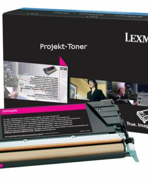 Toner LEXMARK X748H3MG 10K magenta