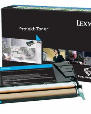 Toner LEXMARK X748H3CG 10K cyan