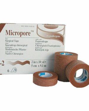 Micropore Beige 5,0cm x 9,1m 6/FP