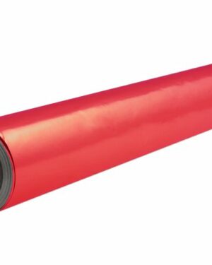 Metallpapper 50cmx10m röd