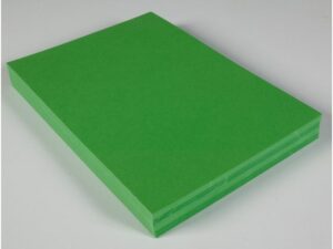 Dekorationskartong A4 grön