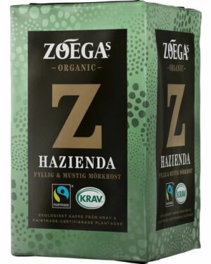Kaffe ZOÉGAS Hazienda ekologiskt 450g