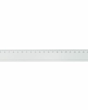 Linjal 20 cm cm/mm-gradering plast 10/FP