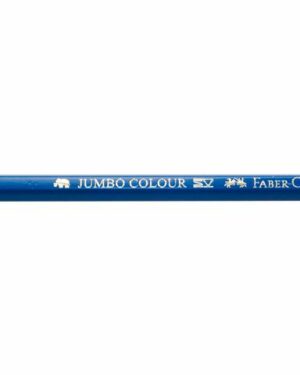 Färgpenna FABER Jumbo mörkblå 12/FP
