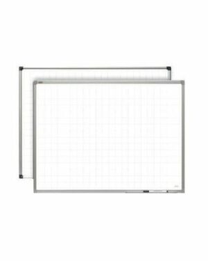 Whiteboard med rutmönster 150x120cm