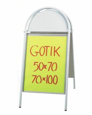 Gatuställ Gotik 50X70cm vit