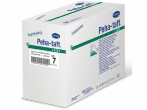 Op-handske PEHA-TAFT Latex 7,5 50/fp