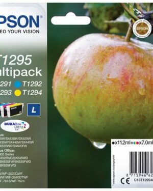 Bläckpatron EPSON C13T12954012 4-färger