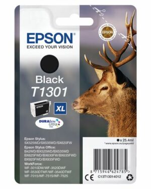 Bläckpatron EPSON C13T13014012 svart