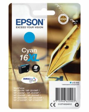Bläckpatron EPSON C13T16324012 cyan