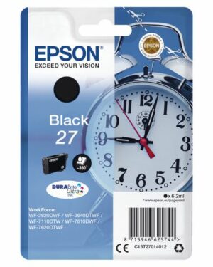 Bläckpatron EPSON C13T27014012 svart