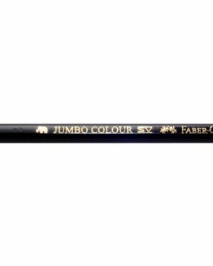 Färgpenna FABER Jumbo svart 12/FP