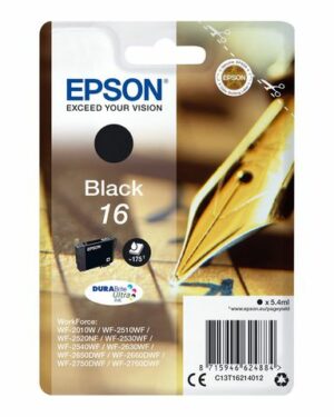 Bläckpatron EPSON C13T16214012 svart