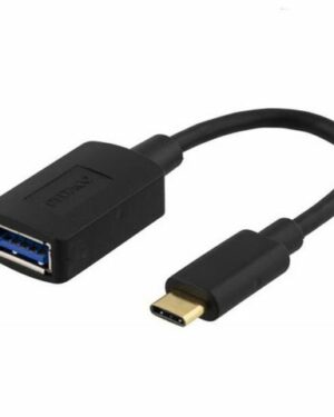 Adapter DELTACO USB C hane – Typ A hona