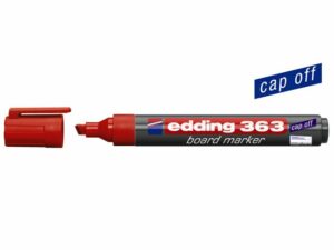 Whiteboardpenna EDDING 363 röd