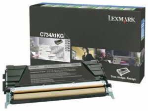 Toner LEXMARK C734A1KG 8K svart