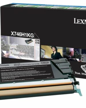 Toner LEXMARK X746H1KG 12K svart