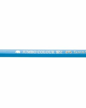 Färgpenna FABER Jumbo ljusblå 12/FP