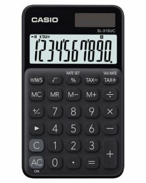 Miniräknare CASIO SL-310UC svart