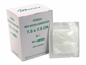 Kompress NW steril 5-p 7,5×7,5cm 150/fp