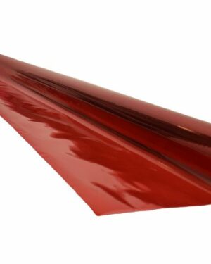 Cellofan 70cmx2m röd
