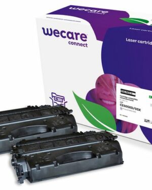 Toner WECARE HP CE505X 6,5K svart 2/FP