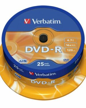 DVD-R VERBATIM 4,7GB 25/FP