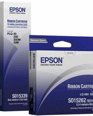 Färgband EPSON C13S015637 svart