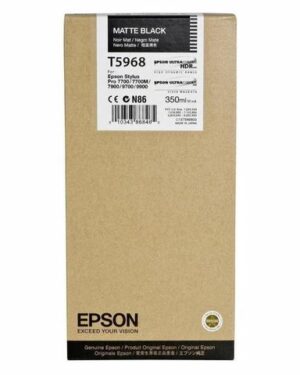 Bläckpatron EPSON C13T596800 mattsvart