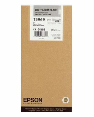 Bläckpatron EPSON C13T596900 lj.lj.svart