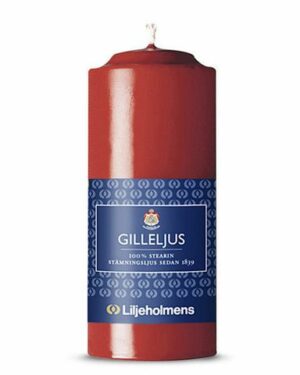 Gilleljus LILJEHOLMENS 12cm Röd