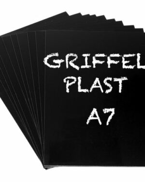 Griffelplast A7 svart 10/FP