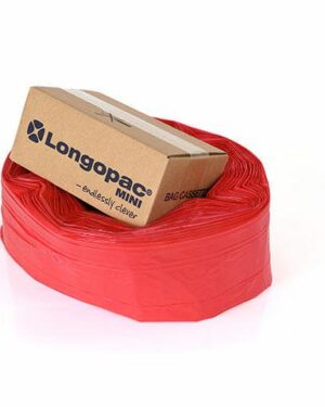 Kassett LONGOPAC Mini Strong 45m röd