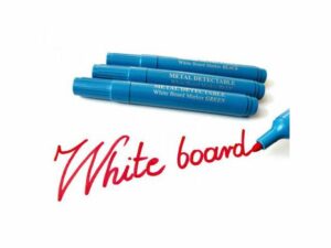 Whiteboardpenna detekterbar rund röd