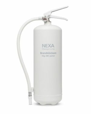 Brandsläckare NEXA 6Kg pulver vit 43A
