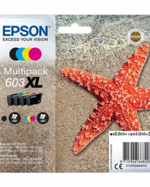 Bläckpatron EPSON T03U 603XL 4-färg 4/fp