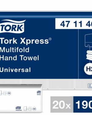 Handduk TORK Uni H2 Xpress 3800/fp