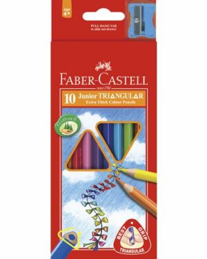 Färgpenna FABER CASTELL Triangular 10/FP