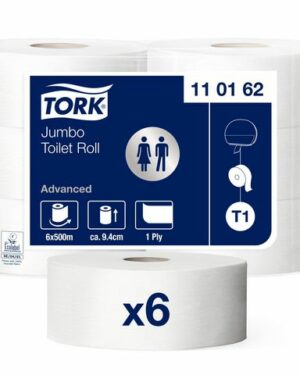 Toalettpapper TORK Uni T1 1-lag 500m