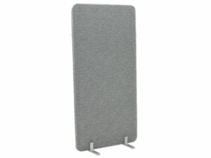 Ljudabsorberande skärm large grå