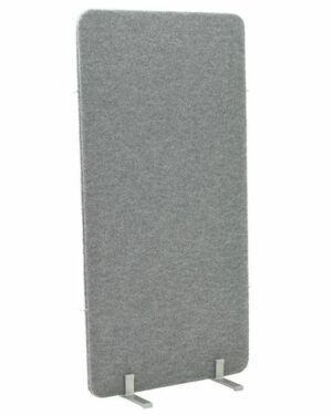 Ljudabsorberande skärm large grå