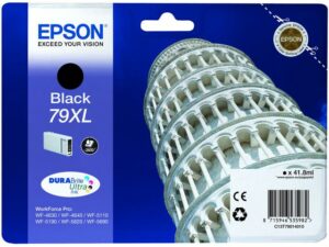 Bläckpatron EPSON C13T79014010 XL svart