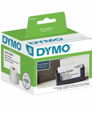 Etikett DYMO limfri 51x89mm 300/fp