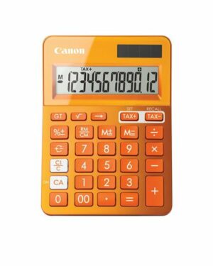 Miniräknare CANON LS-123K orange