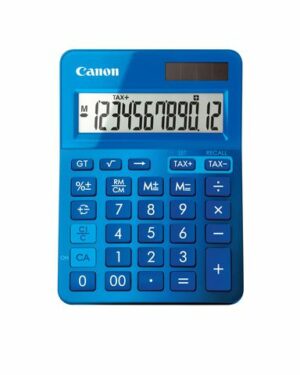 Miniräknare CANON LS-123K blå