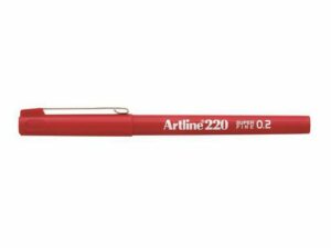 Fineliner ARTLINE 220 0,2 mm röd