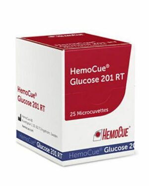 HemoCue Kuvett Glucose201Rt 4×25/FP