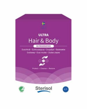 Duschtvål STERISOL Ultra Hair&Body 700ml
