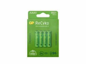 Batteri Laddbar GP Recyko 950 AAA 4/fp